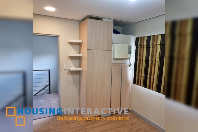 for sale semi furnished 3 storey townhouse in ametta place pasig