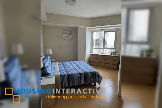 fully furnished 2br unit for lease in the grove by rockwell, pasig city
