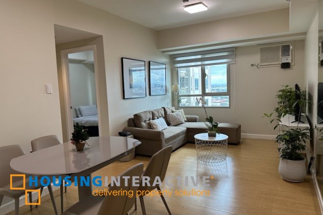 fully furnished 2br unit for lease in the grove by rockwell, pasig city