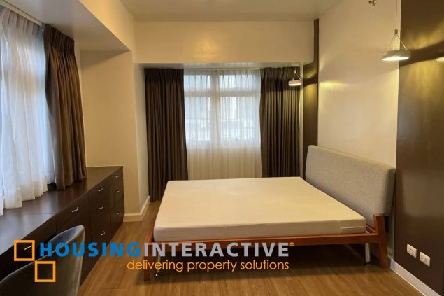fully furnished 3br unit with balcony and parking for lease in verve residences