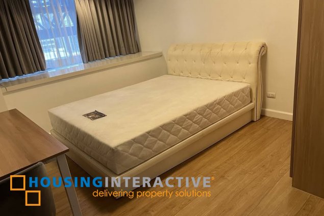 fully furnished 3br unit with balcony and parking for lease in verve residences