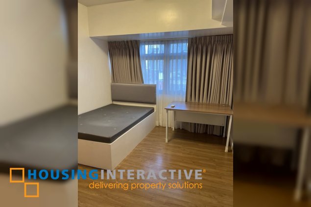 fully furnished 3br unit with balcony and parking for lease in verve residences