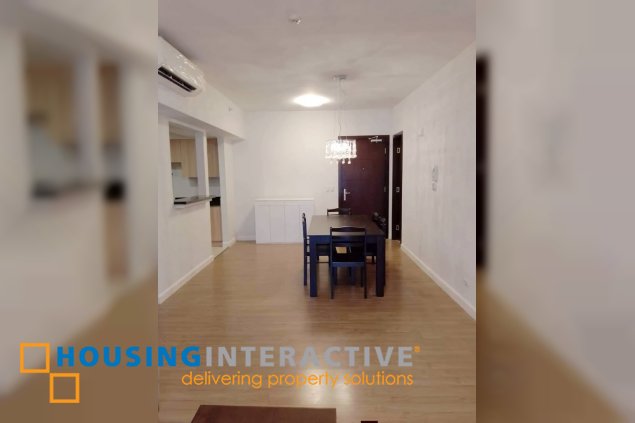 fully furnished 3br unit with balcony and parking for lease in verve residences