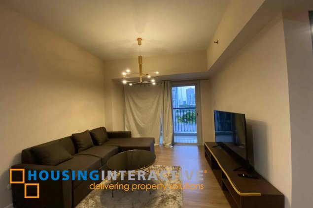 fully furnished 2br unit with parking for lease in one maridien