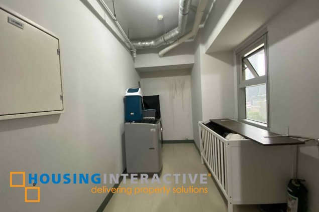 fully furnished 2br unit with parking for lease in one maridien