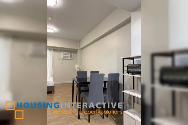 fully furnished studio unit for lease in two maridien