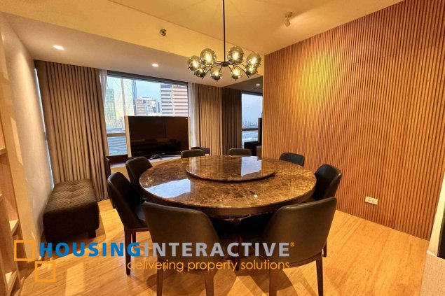 for sale 3 br unit with parking in one shangri-la place, south tower, mandaluyong