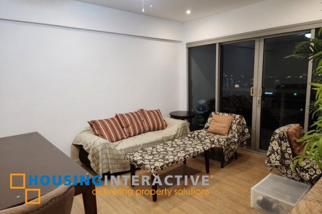 for sale fully furnished 1br unit in one shangri-la place, south tower, mandaluyong
