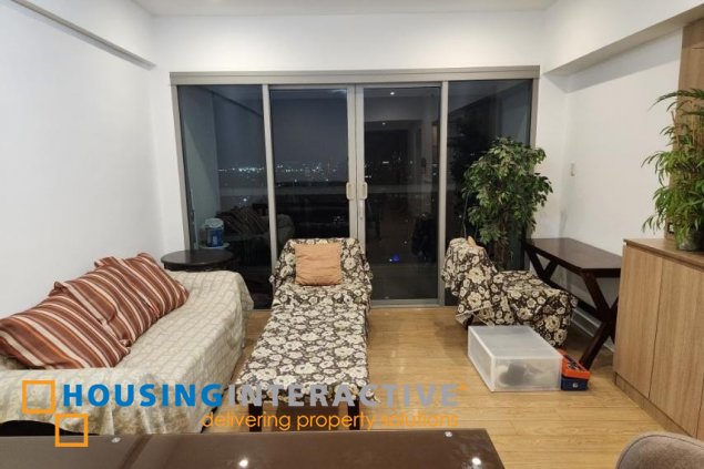 for sale fully furnished 1br unit in one shangri-la place, south tower, mandaluyong