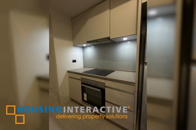 for lease brand new unit 1br with balcony in shang residences, mandaluyong