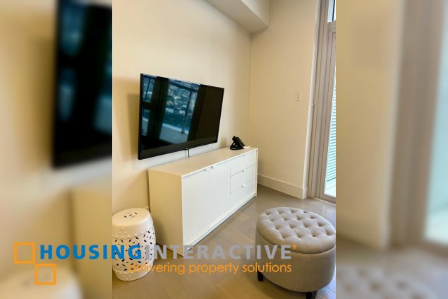 fully furnished 2br unit with parking for sale in proscenium residences