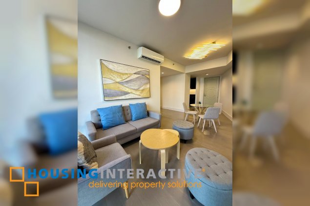 fully furnished 2br unit with parking for sale in proscenium residences
