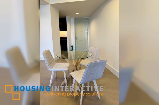 fully furnished 2br unit with parking for sale in proscenium residences