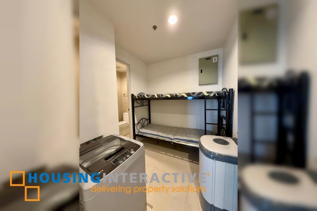fully furnished 2br unit with parking for sale in proscenium residences