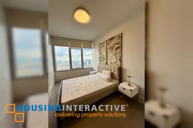 fully furnished 2br unit with parking for sale in proscenium residences