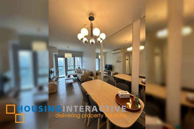 furnished - brand new unit 2br unit with parking for sale/lease in proscenium residences