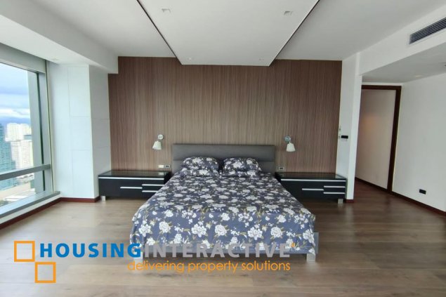 furnished 3br unit with parking for lease in horizon homes at shangri-la at the fort