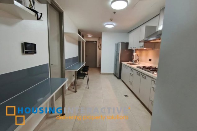 furnished 3br unit with parking for lease in horizon homes at shangri-la at the fort