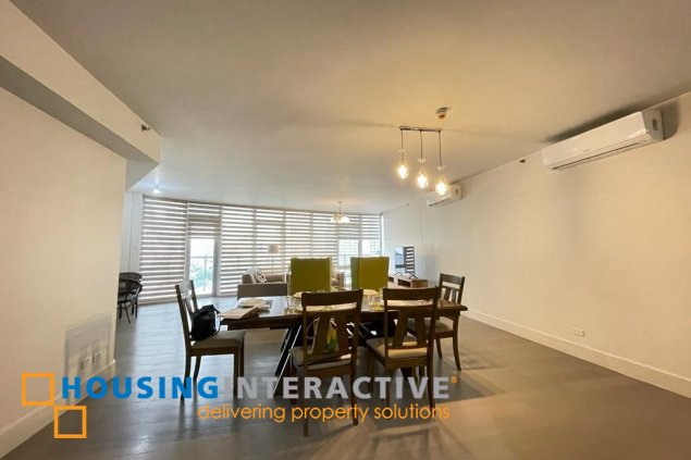 fully furnished 3br unit with 2 parking slots for sale in kirov tower