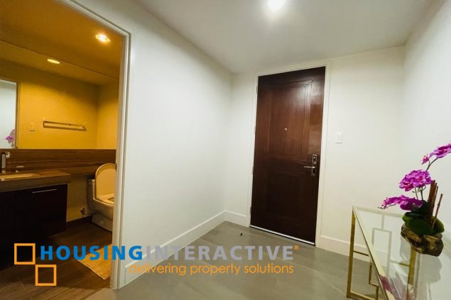 fully furnished 3br unit with 2 parking slots for sale in kirov tower