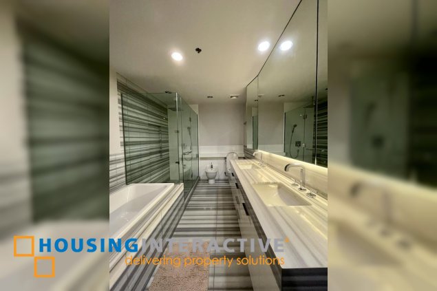 fully furnished 3br unit with 2 parking slots for sale in kirov tower