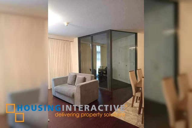 fully furnished 2br unit with parking for lease in garden towers