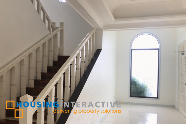 for lease or rent 4br house with parking and pool in ayala alabang