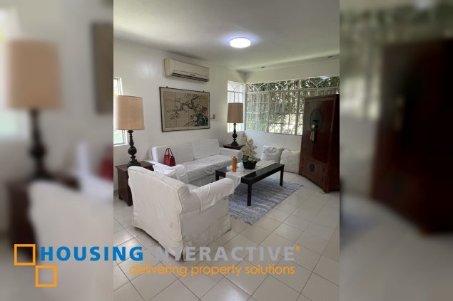 semi furnished 4br house for sale in ayala alabang