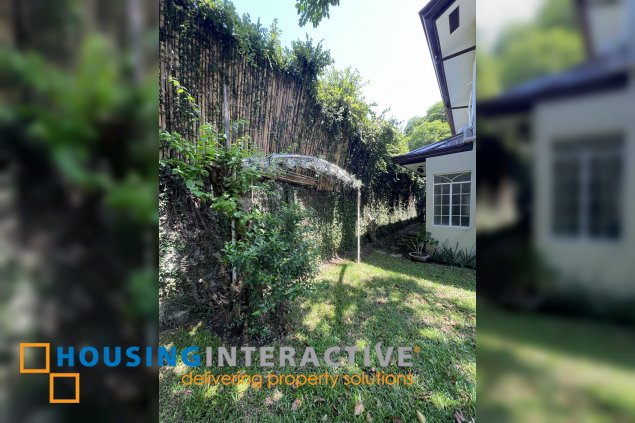 semi furnished 4br house for sale in ayala alabang