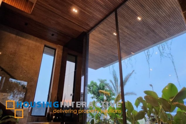 fully furnished brand new & designer house & lot for sale in the enclave, daang hari