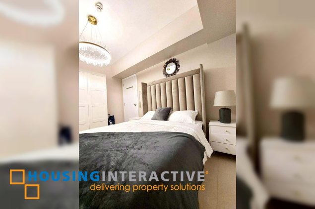 fully furnished 1br unit for lease in avida towers 34th