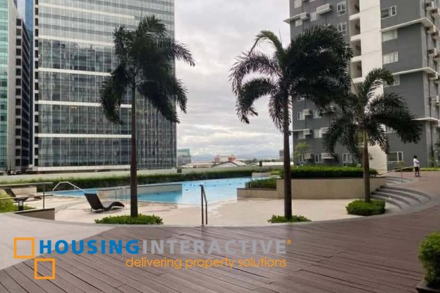 fully furnished 1br unit for lease in avida towers 34th