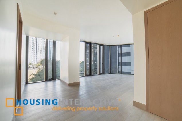 bare 3br unit with parking for lease in aurelia residences
