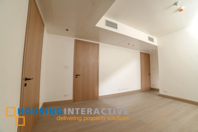 bare 3br unit with parking for lease in aurelia residences