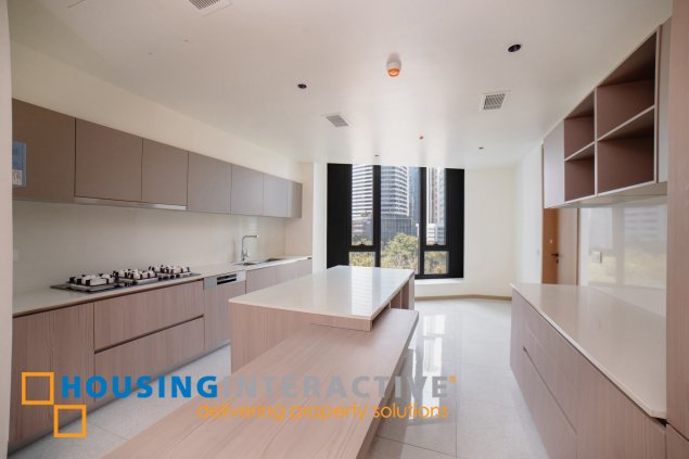 bare 3br unit with parking for lease in aurelia residences