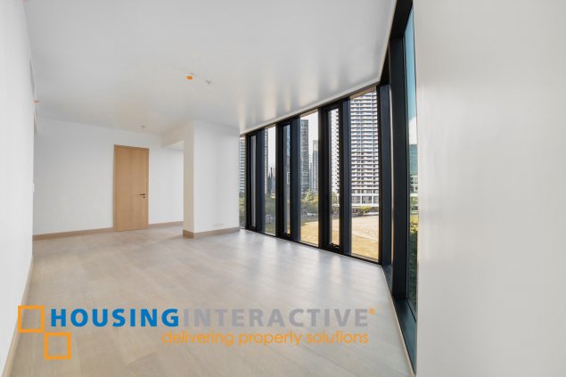 bare 3br unit with parking for lease in aurelia residences