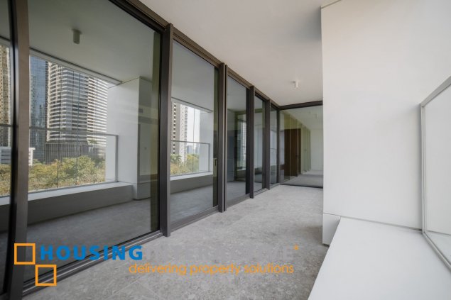 bare 3br unit with parking for lease in aurelia residences