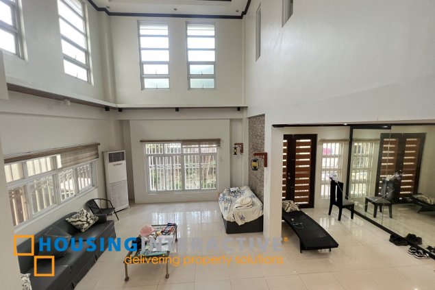 fully furnished newly renovated house for lease in afpovai village, taguig