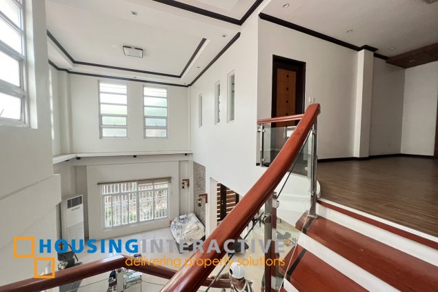 fully furnished newly renovated house for lease in afpovai village, taguig