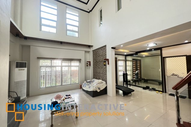 fully furnished newly renovated house for lease in afpovai village, taguig