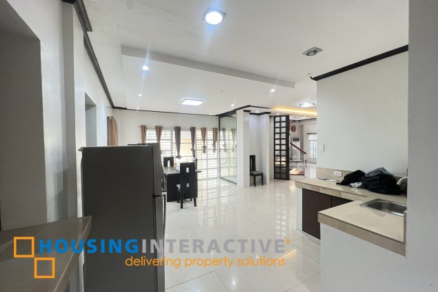 fully furnished newly renovated house for lease in afpovai village, taguig