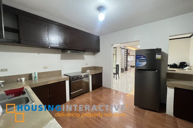 fully furnished newly renovated house for lease in afpovai village, taguig