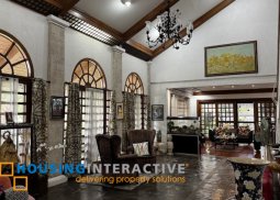 for lease rare house and lot, corner property in marina baytown east