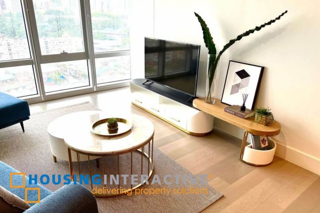 fully furnished 1br unit with parking for lease in proscenium residences