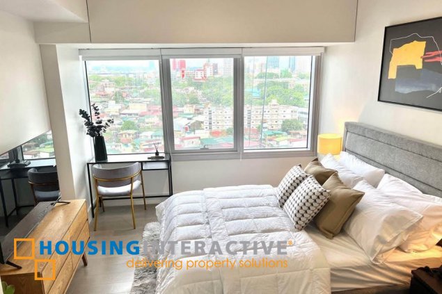 fully furnished 1br unit with parking for lease in proscenium residences