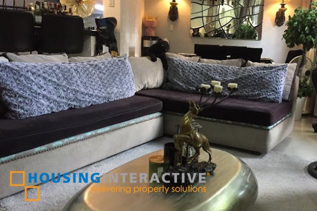 for sale semi furnished modern 2-storey residential house in quezon city