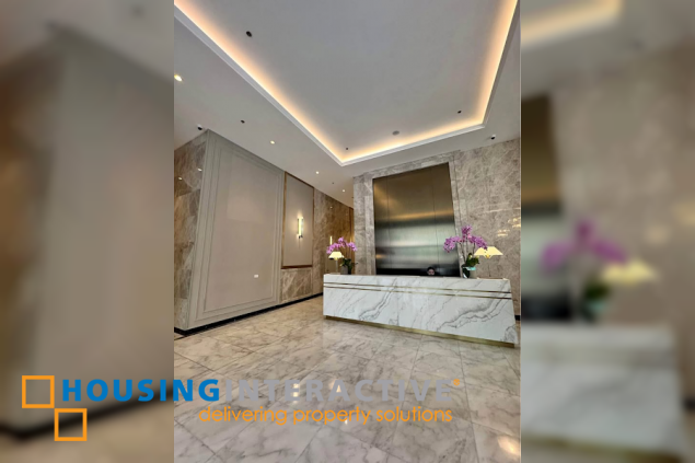 furnished brand new studio unit for rent the gentry, salcedo makati