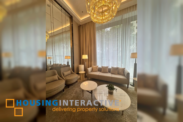 furnished brand new studio unit for rent the gentry, salcedo makati