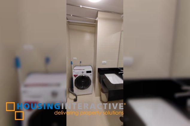 fully furnished studio unit for lease in verve residences