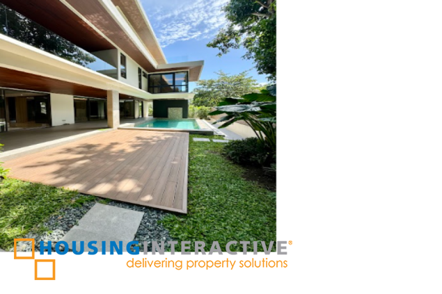 brand new luxury modern 4 storey house & lot for sale in ayala alabang
